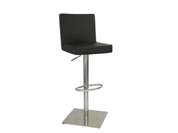 SG090 - Eco-leather stool height-adjustable with back by Vela Arredamenti - view 2